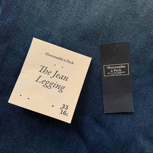 Abercrombie Maternity Jean Legging LONG Inseam - Picture 9 of 11